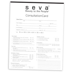 Seva Consultation Cards